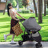 Haskirky 2 Leopard Print Brown Pcs Cloth Diaper Wet Dry Bags,Waterproof and Washable Bag for Travel Reusable Wet Bag