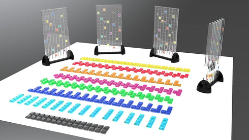 Buffalo Games Tetris - Strategic Puzzle Game for Family or Adult Game Night, Ages 8+, 2 to 4 Players