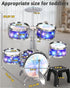 ZFSZSY Sets 2-5, Set 1-3, 3-5 5-7 6-10 Kids Drum for Drum for Toddlers Mini Baby Junior Youth Percussion Beginner Small