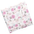 Stephen Joseph Muslin Swaddle Blanket for Newborns, 100% Cotton Baby Wrap, 47 x 47 inches, Flower