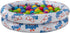 Blippi Ball Pit Mystery Adventure, Portable Indoor/Outdoor Inflatable Ball Pit, 35 Plastic Balls, 10 Surprise Balls