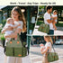 17 Lekebaby Diaper Bag Tote for Baby - Pockets Large Travel Diaper Tote with Portable Changing Pad, Mom Crossbody
