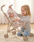 12-15 Inch 5 Set, 3+ BABESIDE One-Touch Baby Doll Stroller Sturdy & Durable for Dolls, Includes Pcs Accessories
