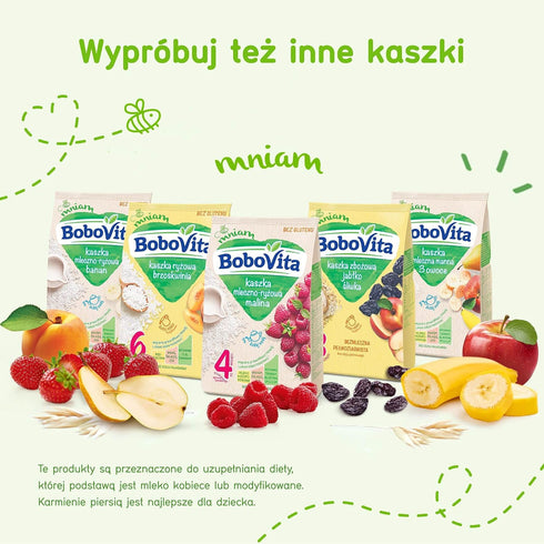 BoboVita (230g /8.1 Oz) Instant Milk Semolina