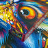 Springbok Look of The Wild, 1000 Piece Jigsaw Puzzle for Adults, Vivid Fantasy Owl Face, 30" x 24"