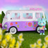 Sunny Days Entertainment Honey Bee Acres Rainbow Ridge Flower Groove Van - Purple Vehicle with Unicorn Figure