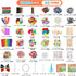 Zefy 3800+ 20 Set 4-12 Pcs Arts and Crafts Kit Supplies for Kids, All in One Art Supplies with Crafts Design, DIY Craft