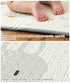 47x47inch ZEEBABA Baby Playpen with Mat, Playpen for Babies and Toddlers, Small Baby Play Pens, Play Yard for Infants