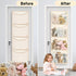 Over The Door Stuffed Animal Storage, Cotton Toy Organizer with 4 Large Pockets for Plush Toys and Baby Supplies