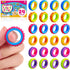 Fidget Toys Kids Sensory Rings: 24 Pack Texture Finger Spinner- Quiet Fidgets