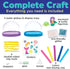 2 6+) Creativity for Kids Make Your Own Water Globes: Mermaids Kit | Sculpt, Decorate & Shake DIY Snow Globes | Fun