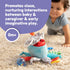 0 Lamaze Clip On Car Seat and Stroller Toy - Captain Calamari - Crinkle Car Seat Toys and Stroller Toys - Sensory Toys