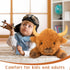 5lbs 22in Wepop Highland Cow Weighted Stuffed Animals, Giant Highland Cow Gift Plush Toy,Adorable Stuffed Animal
