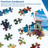 300 300 20.5*15 inch Pieces Puzzle for Adults | Beach House Puzzle | Recycled Cardboard Large Piece Jigsaw Puzzles