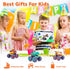 Toy Cars for 1 Year Old Boy Gifts, Monster Trucks for 1-3 Year Old Boys Girls, Pull Back Cars for Toddlers
