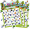 Animal Bingo Game for Toddlers and Adults, 24 Players Animal Bingo Cards, Jungle Safari Party Game for Family