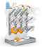 GoMaihe Baby Bottle Drying Rack: Space Saving Vertical Bottle Dryer Holder -