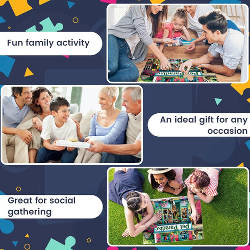 WSCXSC 300 20.5 15 Jigsaw Puzzles for Adults Pieces Pet Store Adult Puzzle Animals Paper Puzzle Large Poster Birthday