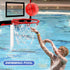 Indoor Basketball Hoop Set for Kids Adults, Pro Mini Basketball Hoop for Door Wall with 4 Balls Toy Gift for Boys Girls.