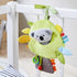 0-12 HABA Koala Hanging Toy for Babies, Stroller and Car Seat Toy - Interactive Plush Activity Center with Rattle