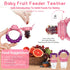 12 Pack 2 1 WAJIAYON Baby Fruit Feeder Pacifier - | Infant Food Feeder Pacifier & Baby Food Dispensing Spoon | Fresh