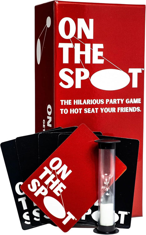 On The Spot: The Hilarious Party Game to Hot Seat Friends | 500 Deep & Raunchy Cards for Bachelorette Parties