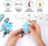 Vehicle Stem Building Toys, Educational Build Your Own Robot Toy for Kids Age 6+