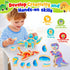 3-5,Wooden Dinosaur Toys for Kids Magnetic Dino Take Apart Building Blocks Toys for Fine Motor Skills & Creative