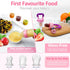 12 Pack 2 1 WAJIAYON Baby Fruit Feeder Pacifier - | Infant Food Feeder Pacifier & Baby Food Dispensing Spoon | Fresh