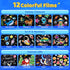 15 Sounds+12HD Films+360Rotating Dinosaur Egg Light for Nursery Sound Machine | Sleeping | Dnio Gifts for Kids Primal