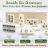 Set Set 6 Set 28 (2 Smilejoy Dominoes for Adults, Domino for Classic Board Games, Double Domino Game Pieces