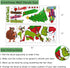 Yovkky Merry Christmas Wall Decals Stickers, Holiday Max Dog Decor for Kids Boys Girls Bedroom Art Gift