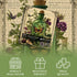 PICKFORU 1000 Plant Puzzles for Adults Pieces, Vintage Butterfly Magic Potion Bottle Puzzles,Flower Jigsaw Puzzle Retro