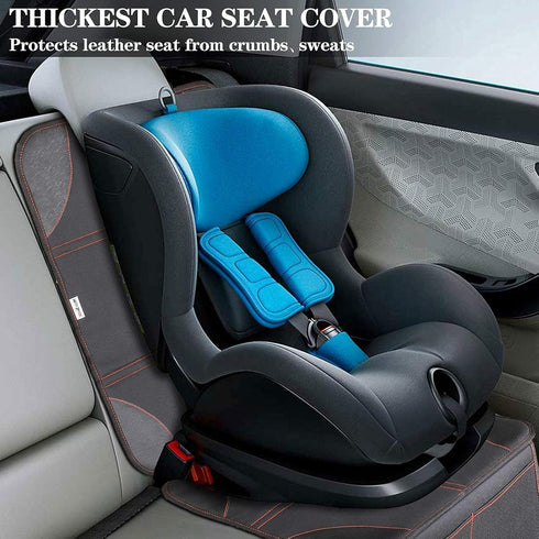 Meolsaek Car Seat Protector, Non-Slip Backing Will Not Leave Imprint, Waterproof Thicker Car Seat Cover for SUV, Sedan