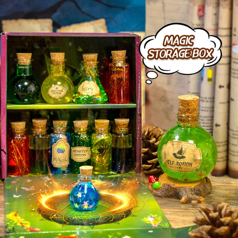 20+ 8-12, LDomet Science Magic Potions Kit for Kids, Potion Experiments Making, Fairy Magic Potions Craft Kit for Age