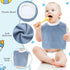 6 Foaincore Pcs Pullover Baby Bibs Cotton Terry Toddler Absorbent Infant for Feeding and Drooling Towel Bib (Elegant