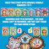 NeighborHoodies Kids Card Game - Fun Preschool Activity for Critical Thinking and Counting Ages 5-7