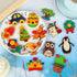 Worgree 48 Pcs DIY Wooden Magnets | Painting Kit for Kids Ages 4-12 | Glow in The Dark Party Favors and Gifts