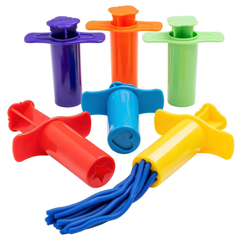 Ready 2 Learn Dough Extruders | Set of 6 | for Ages