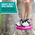 Squirrel Products Heavy Duty Pink Disc Tree Swing with Rope for Outdoor Play, Easy DIY Addition