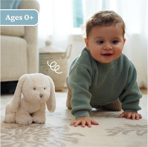 10 GUND Baby Clover Bunny Plush, Bunny Stuffed Animal for Babies and Toddlers, Cream