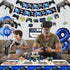 Video Game Party Decorations - 8th Birthday Supplies for Boys, HAPPY BIRTHDAY Banner, Gaming Balloons, Number 8