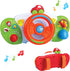 HAP-P-KID My First Baby Stroller Toy, Toddler Steering Driving Wheel, Car Seat Educational