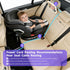 BeeChip 360 Baby Car Mirror with Remote Control Light, Shatterproof, Adjustable Wide View with Night Vision, Easy
