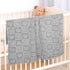 30"39" Plush Soft with Heart Checkered Baby Blanket,Fleece Infant Toddler Blankets for Girls Boys,Warm Lightweight