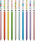 10 Count, Pastel Colored Smencils - Patented Gourmet Scented Colored Pencils made from Recycled Newspapers, Gifts