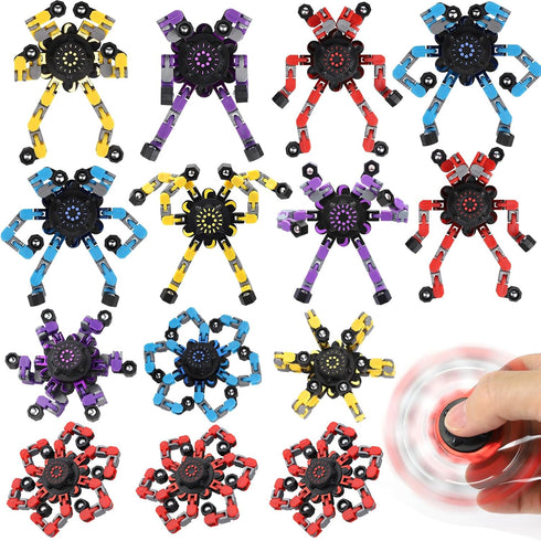 Dilabnba Easter Basket Gifts for Him Teen Boy, 15PCS Fidget Spinner Transformable