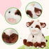 9'' Hopearl Adorable Plush Cow Toy Floppy Dairy Cattle Soft Stuffed Animal Cute Birthday Gifts for Boys Girls Kids