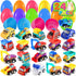Duchong Prefilled Easter Eggs with Cars Toys for Easter Eggs Hunt, 24