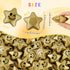 100PCS SHQDD Stress Balls, Star Stress Balls for Adults & Kids, Mini Foam Ball Stress Relief Toys, Fidget Anxiety